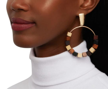 Statement Earrings & Bracelet